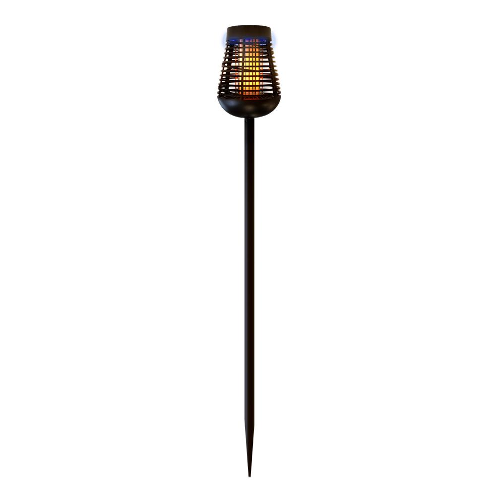 PIC Solar Powered Insect Killer Torch with LED Flame-DFST-FD12 - The