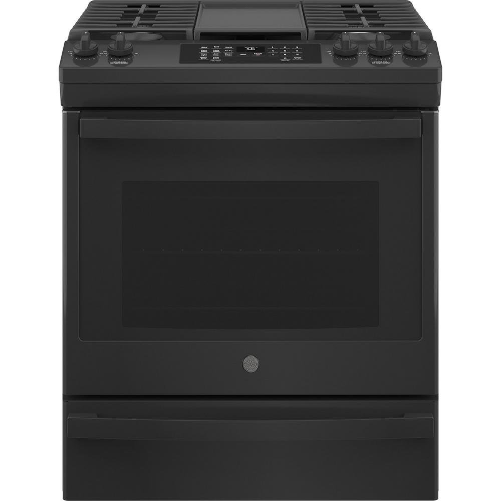 GE 30 in. 5.6 cu. ft. SlideIn Gas Range with SelfCleaning Convection