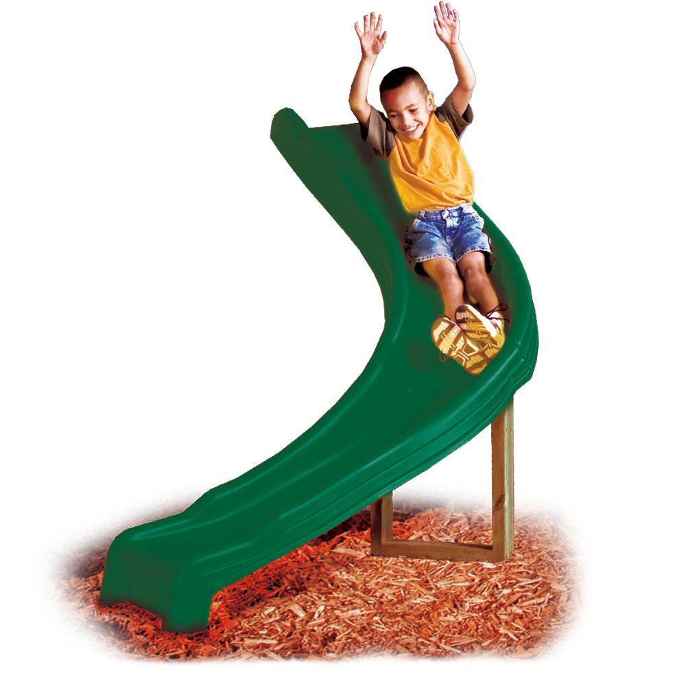curved slide for playset