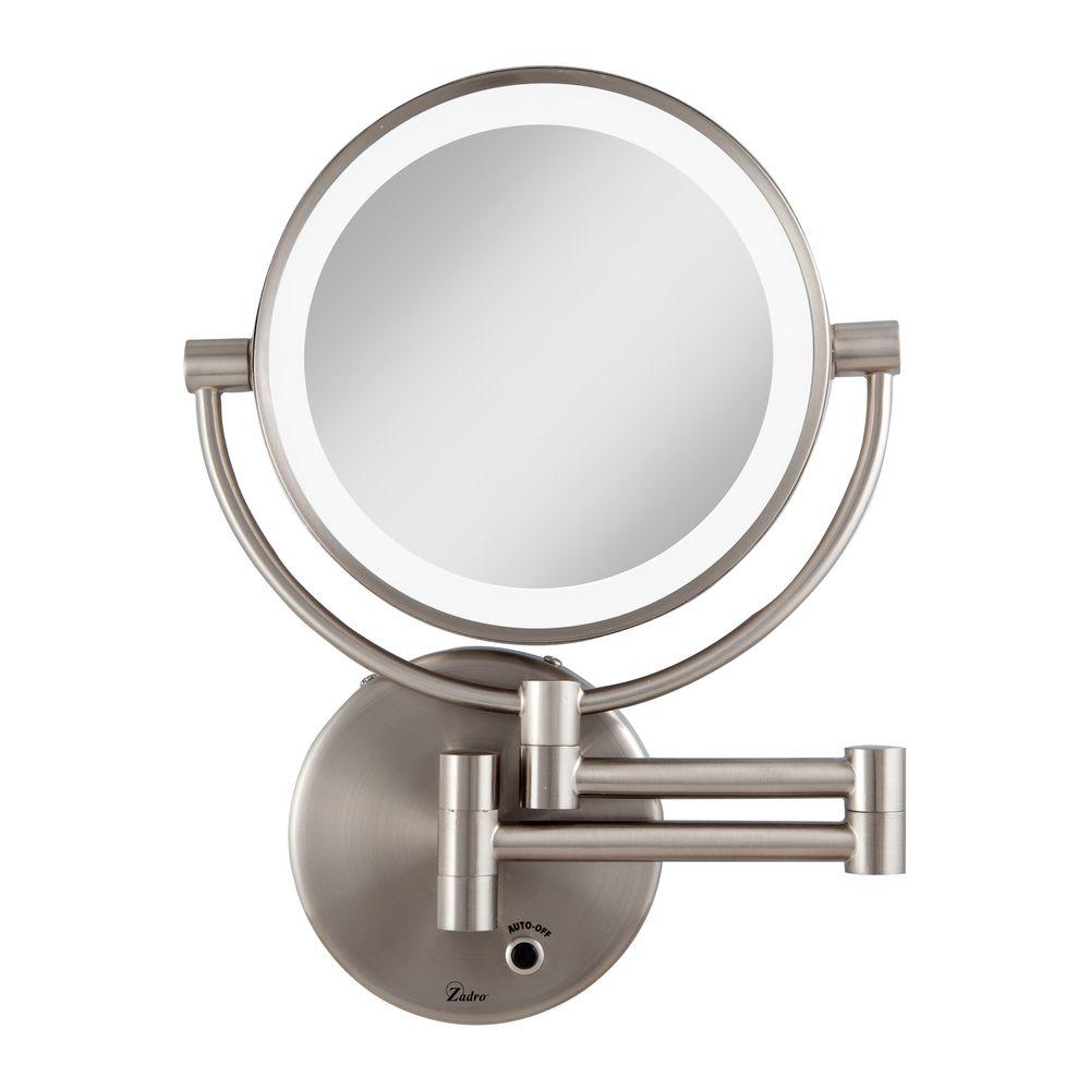 magnifying mirror with led light