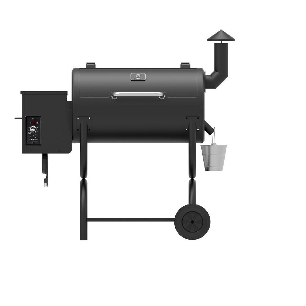 Z Grills BBQ Master 8 in 1 Wood Pellet Grill with PID Technology, Auto Temperature Control, 560 sq in Cooking Area for Outdoor Cooking