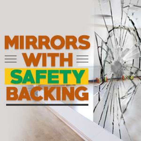 Fab Glasirror 48 In X 72 Single Activity Mirror Kit Fab Glasirror 48 In X 72