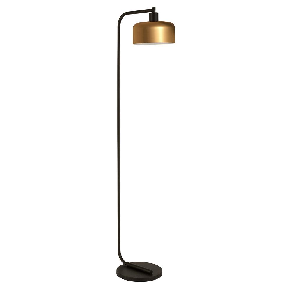 Bronze floor lamp