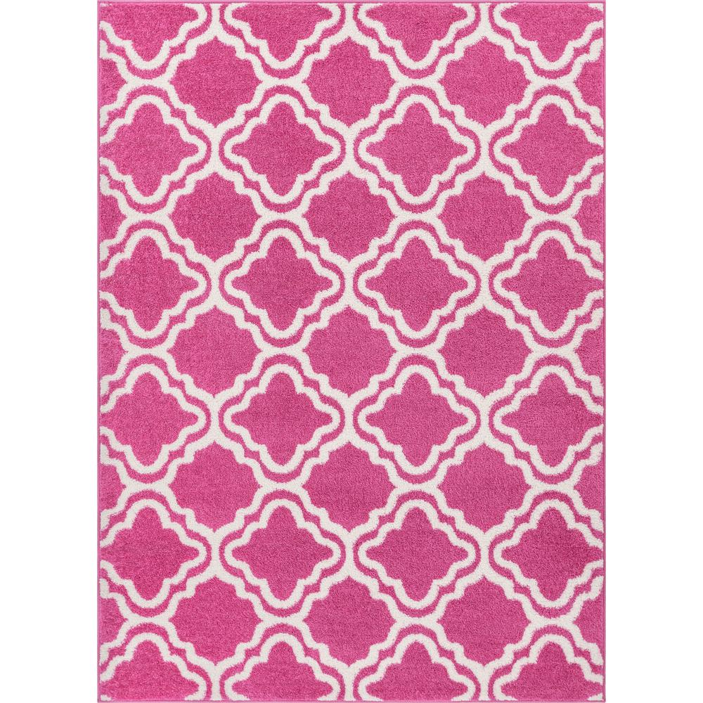 Playroom Kids Teens Pink Rugs The Home Depot