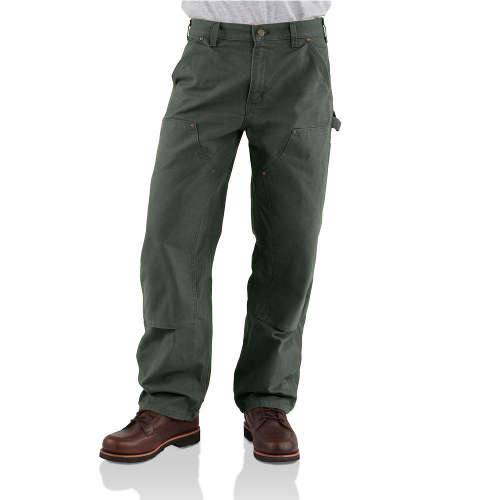 Mens Green Heavy Cotton Comfortable Dungarees Overall