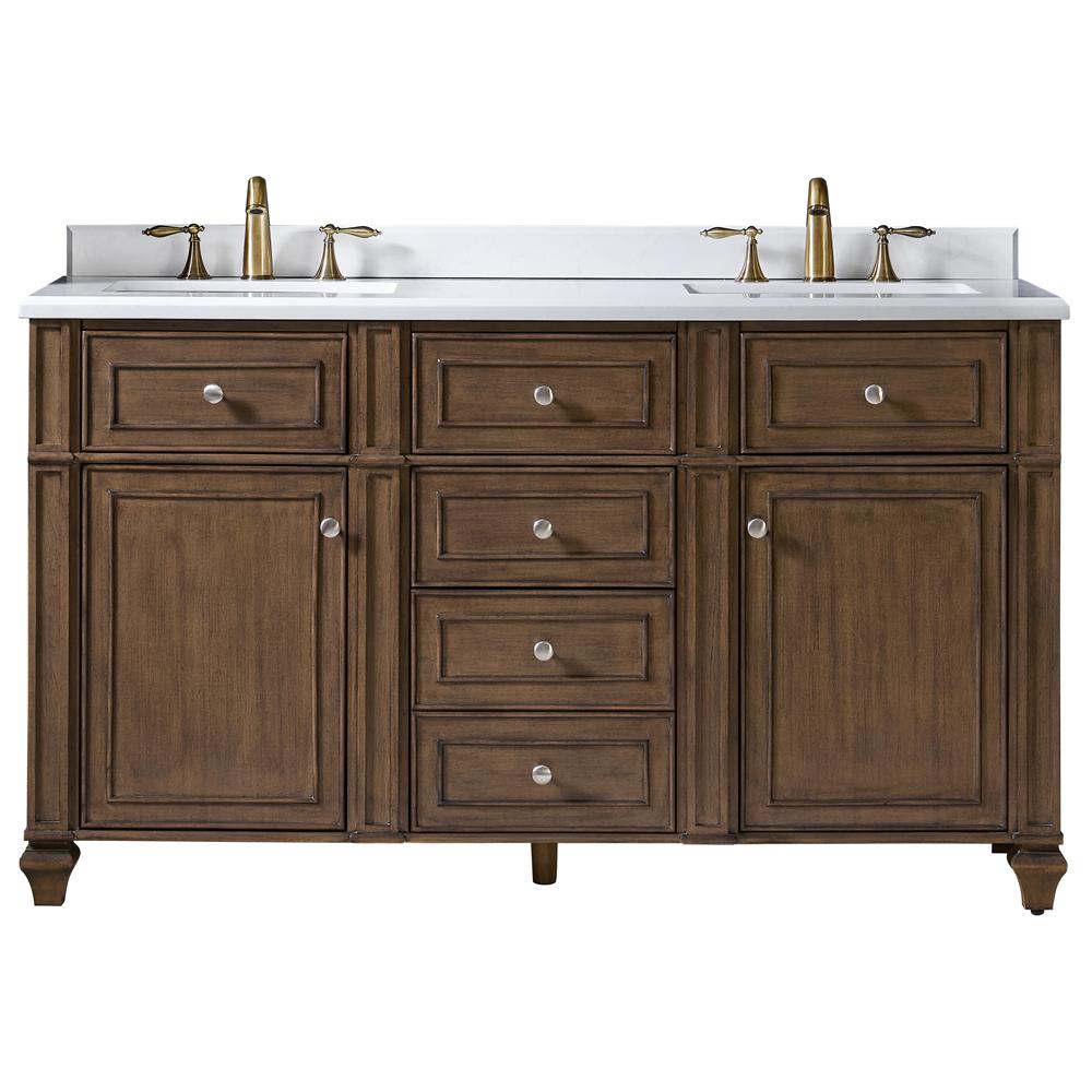 Ove Decors Cultured Marble Bath The Home Depot D In Washed Hazel With Marble Vanity
