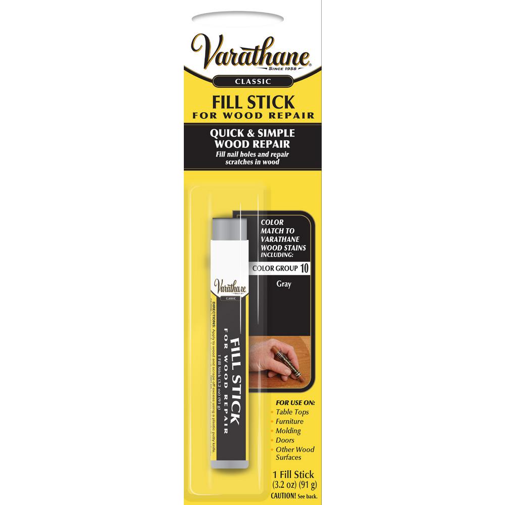 Varathane 3.2 oz. Gray Wood Fill Stick355232 The Home Depot