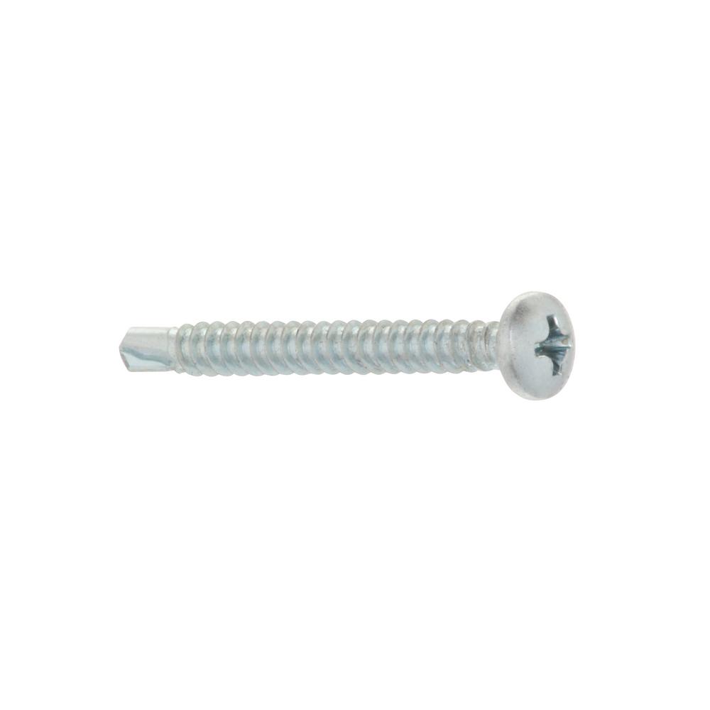 Type AB 1//2 Length #6-20 Thread Size Steel Sheet Metal Screw Pan Head Pack of 100 Phillips Drive Yellow Zinc Plated Finish