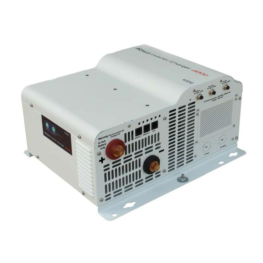 KISAE Abso 3,000Watt Sine Wave Inverter with 150Amp Battery Charger