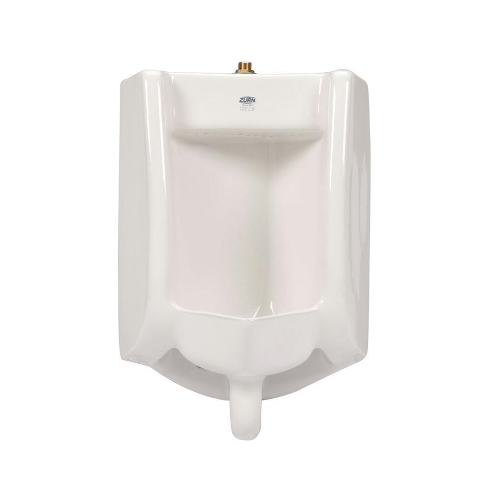 Zurn omni flow 0 125 gpf to 1 0 gpf urinal in white z5755 u the home