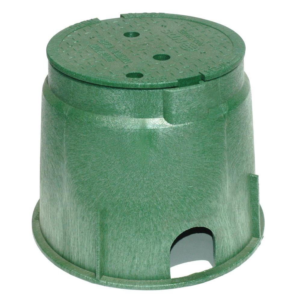 NDS Pro Series 10 in. Round Valve Box and Cover - ICV-212BC - The Home ...