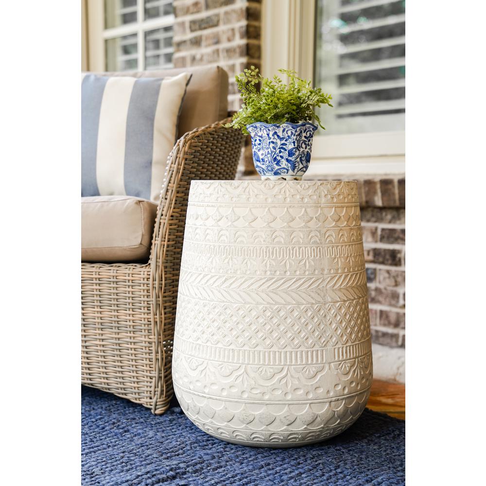 Leisure Made Montgomery Round Concrete Stone Outdoor Accent Table 800096 The Home Depot - Montgomery Round Concrete Stone Outdoor Coffee Table Leisure Made Montgomery Round Concrete Stone Outdoor Accent Table 800096 The Home Depot - Montgomery Round Concrete Stone Outdoor Coffee Table