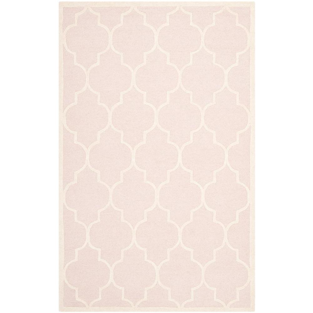 Safavieh Cambridge Light Pink/Ivory 5 ft. x 8 ft. Area RugCAM134M5