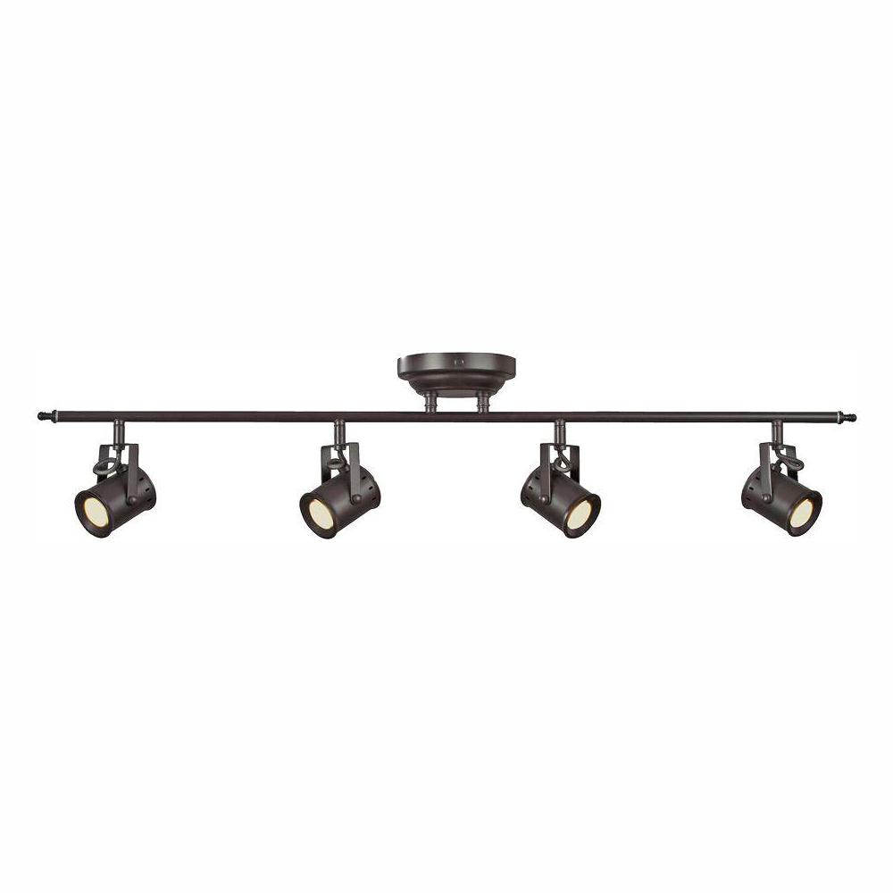 Aspects Studio 4 Light Oiled Rubbed Bronze Dimmable Fixed Track Studio 4 Light Oiled Rubbed Bronze
