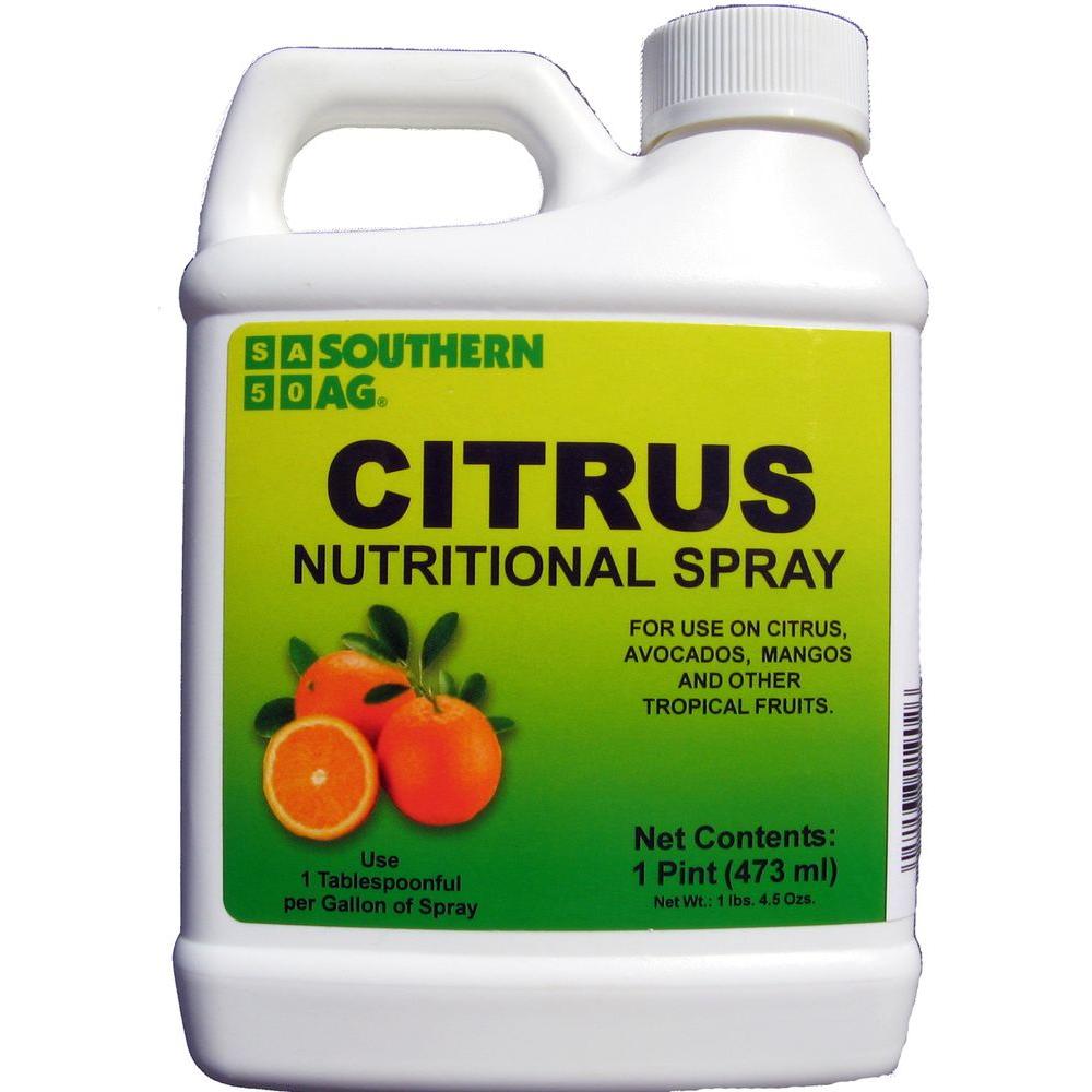 plant citrus nutritional pint spray lbs tone organic ag southern