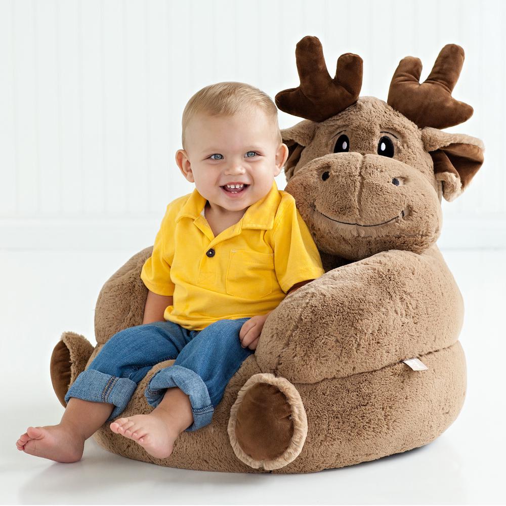 baby plush cuddle sitting chair