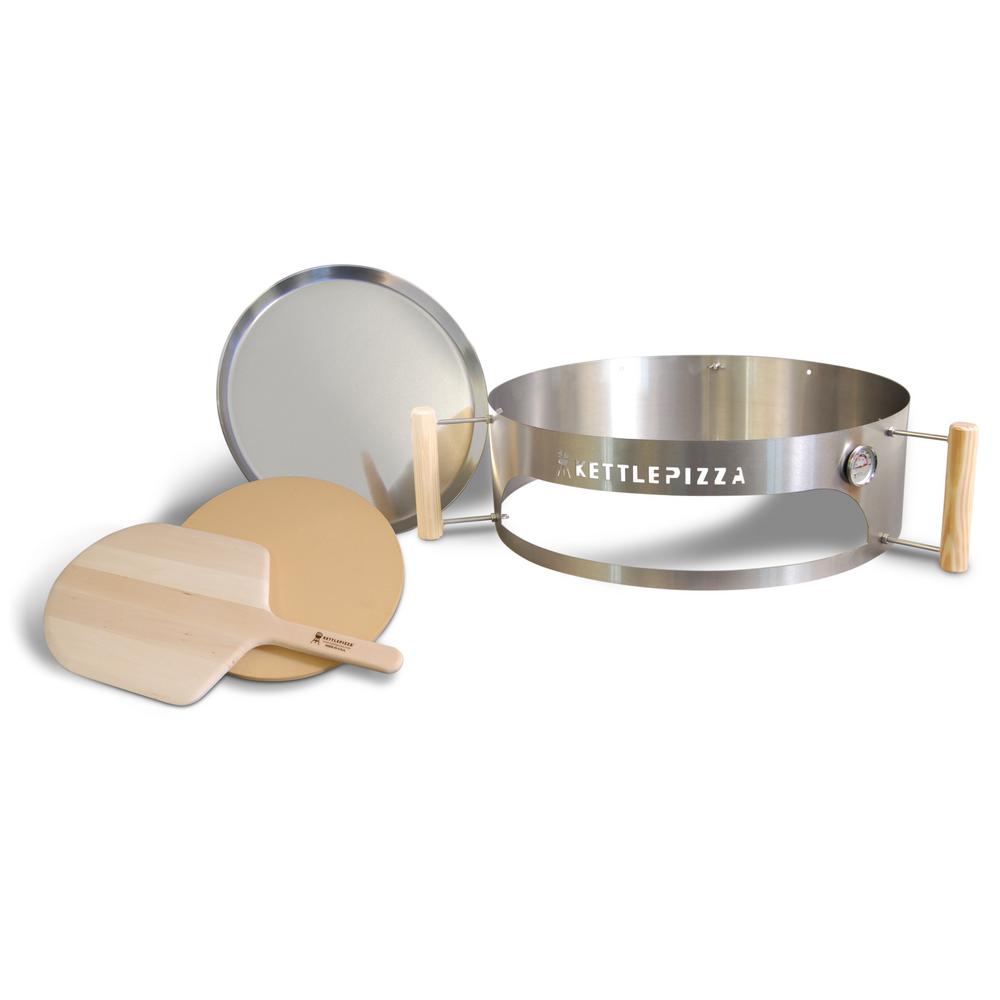 KettlePizza Deluxe Pizza Oven Kit for Kettle Grills by KettlePizza