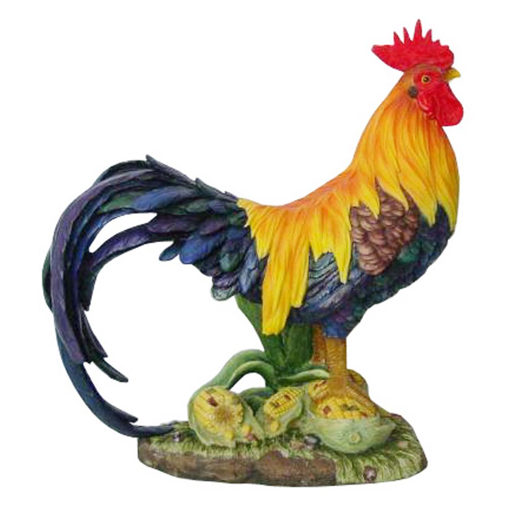 Chicken Garden Statue Decor Figurine Collection Farm Rooster Outdoor Indoor Gift