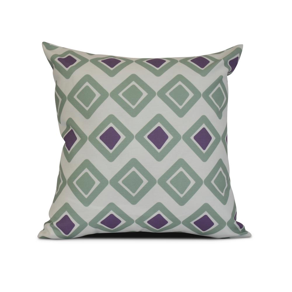 Wacky Gold Geometric 17 In X 17 In Throw Pillow Pg829ye3 16