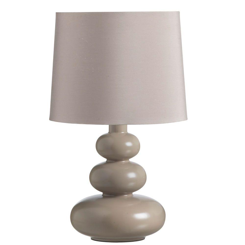 Filament Design Cathrine 1 Light 17.5 in. Taupe Table LampCLIDN14214186 The Home Depot