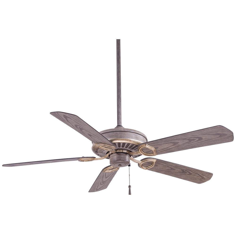Minka Aire Sundowner 54 In Indoor Outdoor Driftwood Ceiling Fan