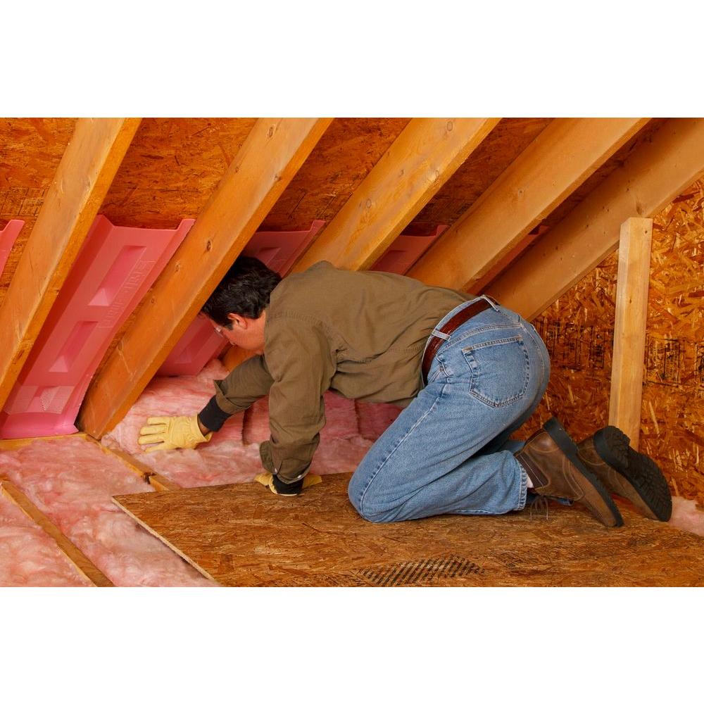 Attic - Unfaced - Fiberglass Insulation - Insulation - The Home Depot