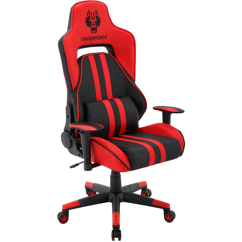 Hanover Commando Black and Red Ergonomic Gaming Chair with ...