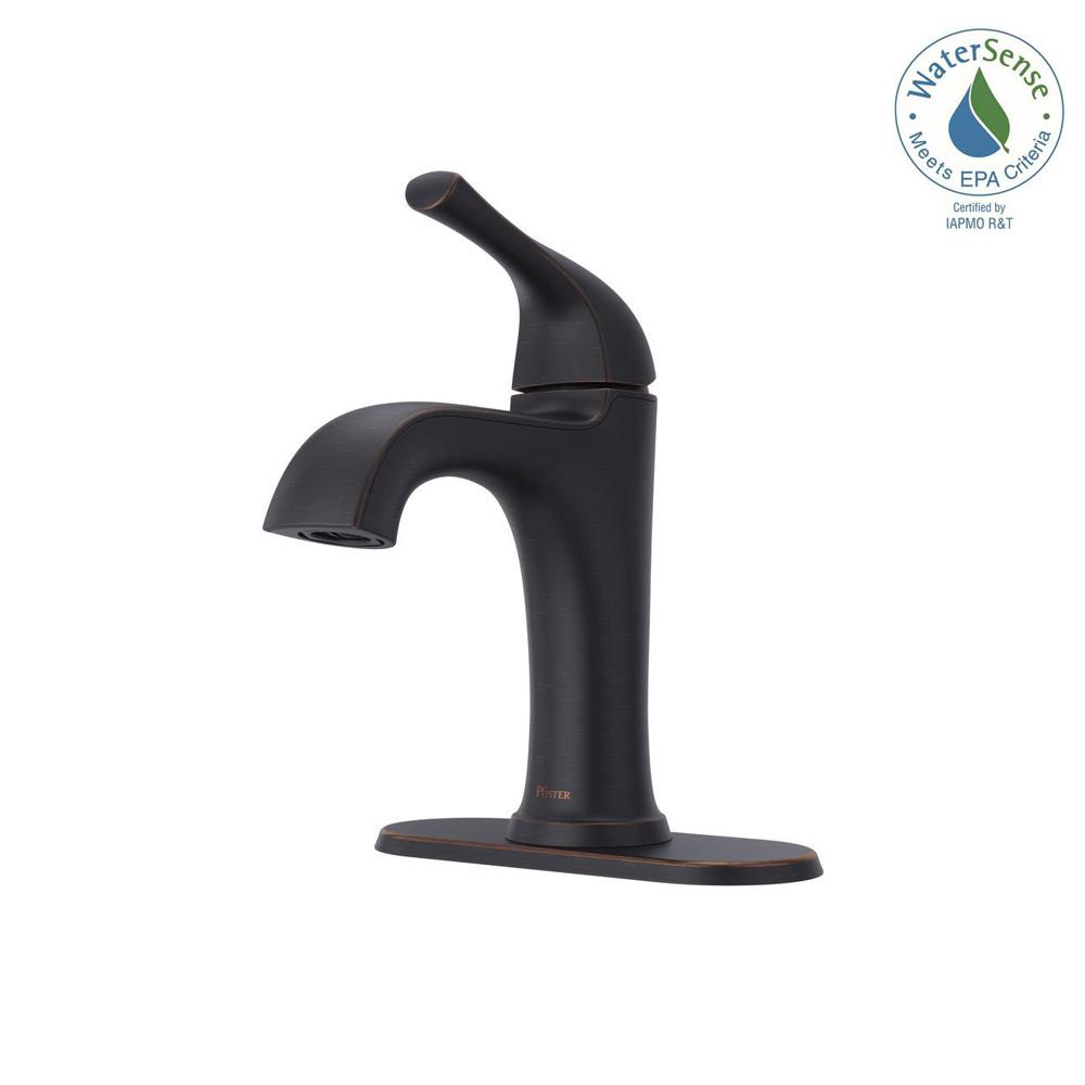 Pfister Ladera SingleHole SingleHandle Bathroom Faucet in Tuscan