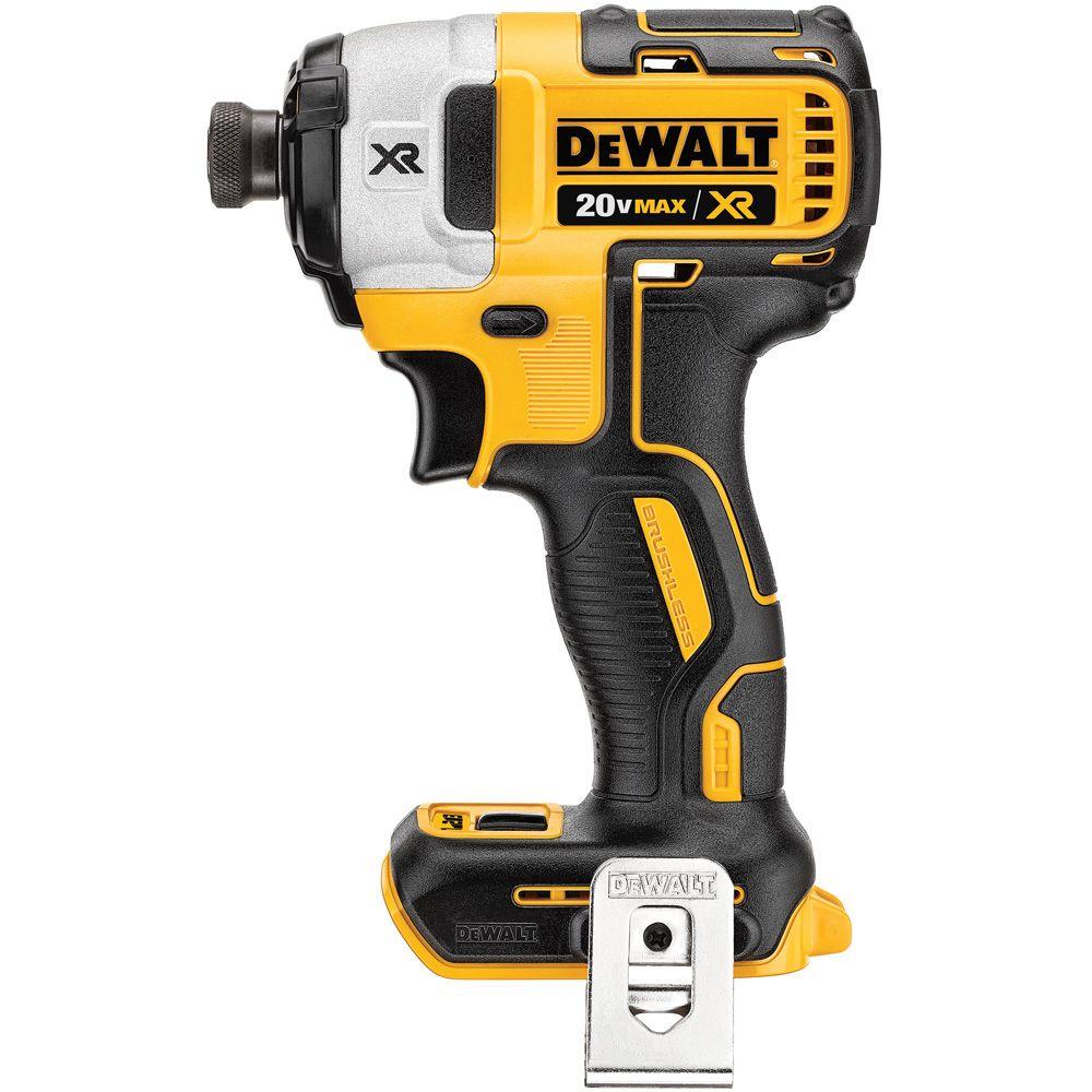 DEWALT 20-Volt MAX XR Lithium-Ion Cordless Brushless 1/4 in. 3 ...