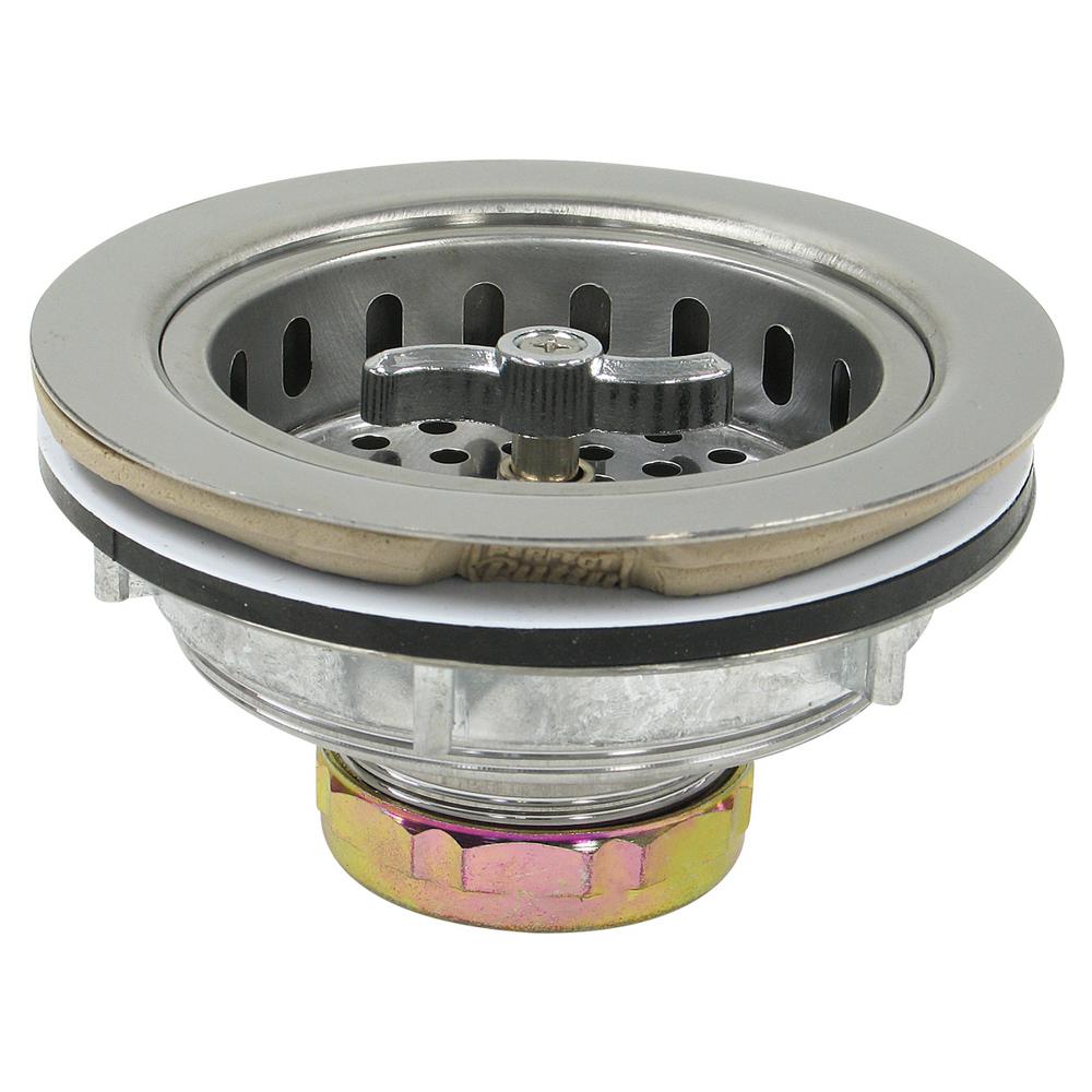 Stainless Steel Basket with Spin and Lock PostHD593150 The Home Depot