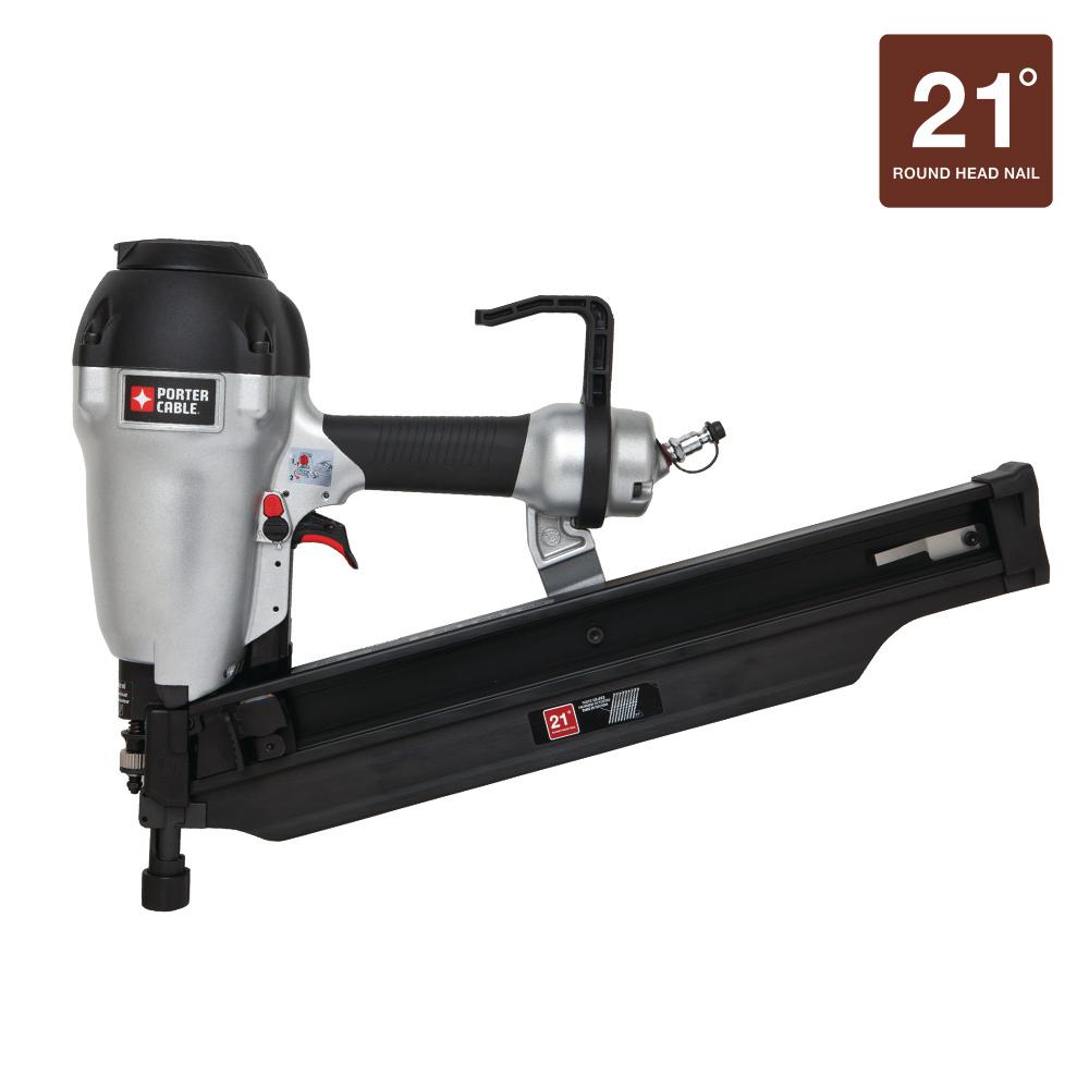 RIDGID 21 Degree 3-1/2 in. Round-Head Framing Nailer-R350RHF - The ...