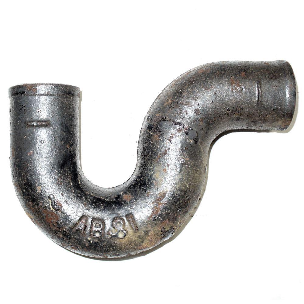 AB&I Foundry 11/2 in. Cast Iron P Trap370462 The Home Depot