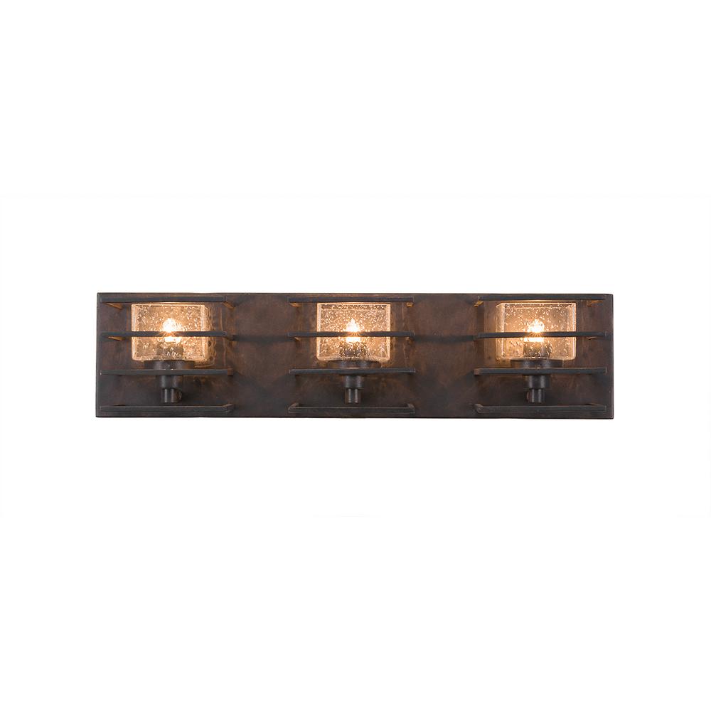 Cambridge 3 Light Dark Granite Bath Light Cli 0084521 The Home Depot