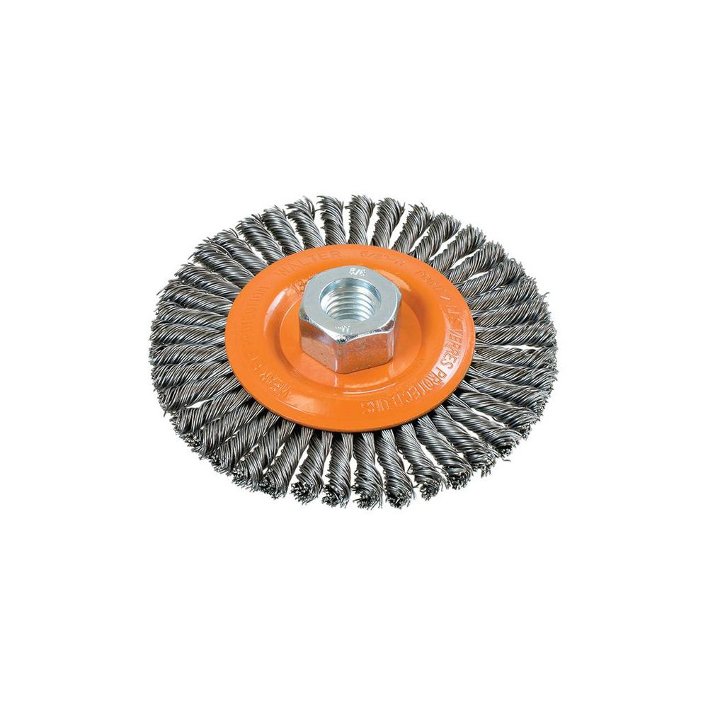Walter Surface Technologies MTD Wire Brush for Cleaning & DEBURRING 3/4 X .014 CONICAL Max RPM 25,00 