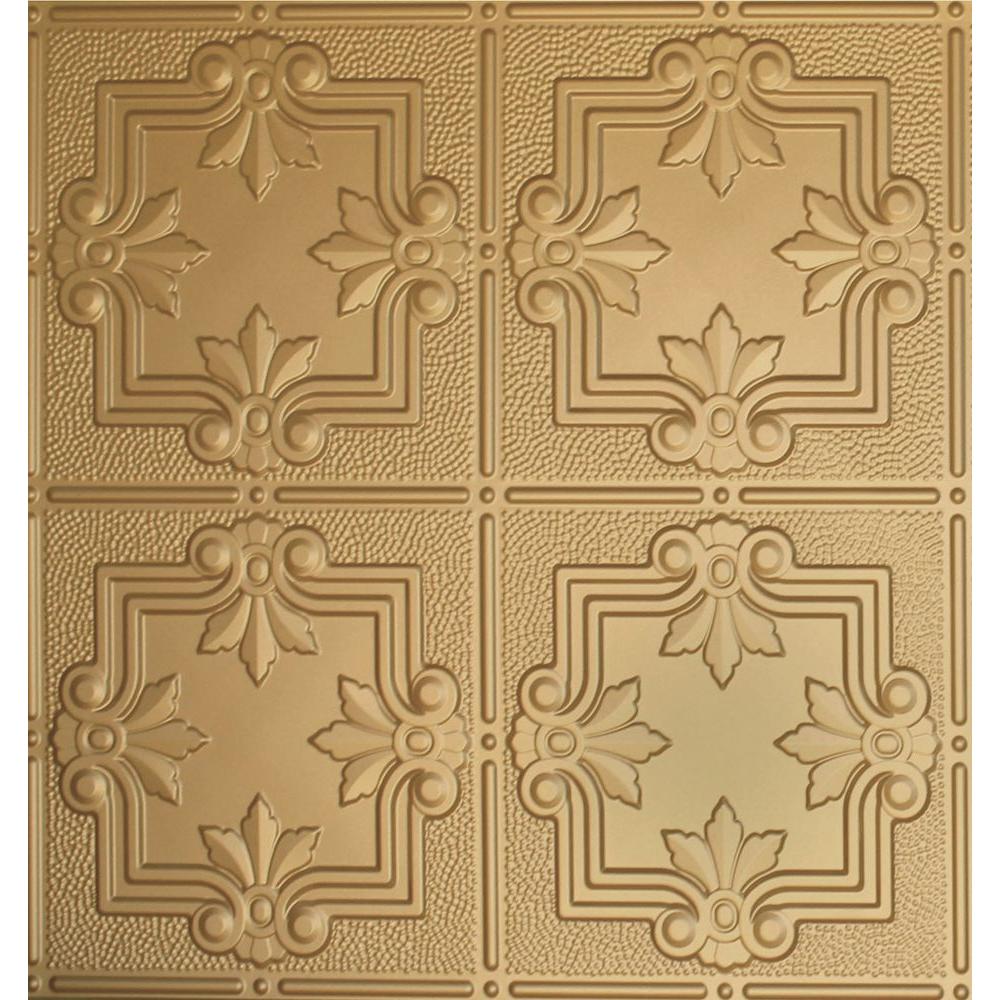 Tin Style Ceiling Tiles Ceilings The Home Depot Br Tin Ceiling Tile For Refacing In T