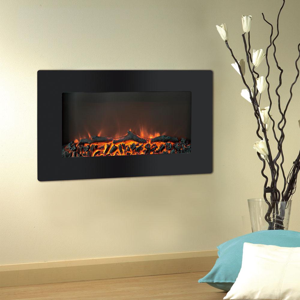 Cambridge Callisto 30 In Wall Mount Electronic Fireplace With