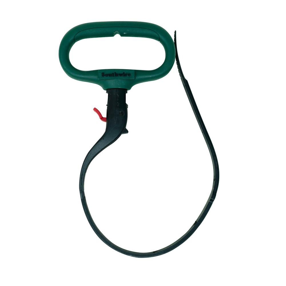 Southwire 2 Inch Reusable Heavy-Duty Clamp Cable Tie in Green