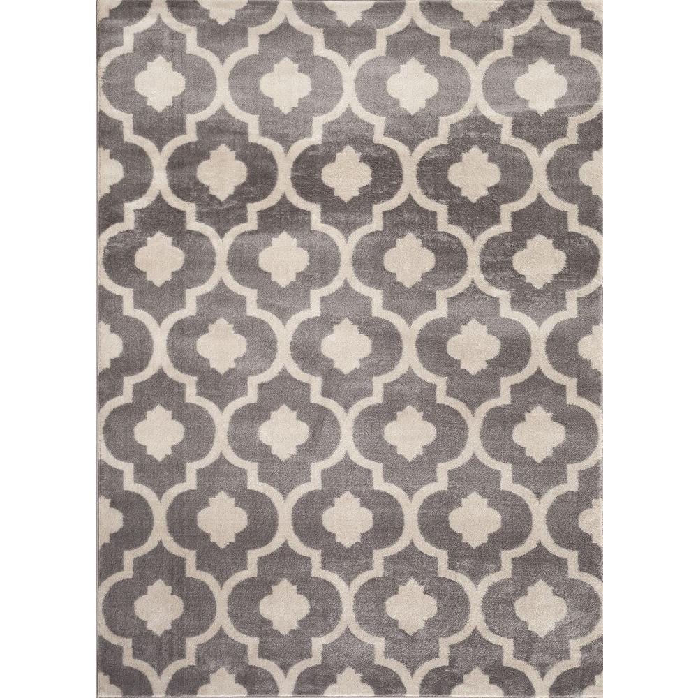 Moroccan Trellis Contemporary Gray 9 Ft X 12 Indoor Area Rug Moroccan Trellis Contemporary Gray 9 Ft X 12 Indoor Area Rug