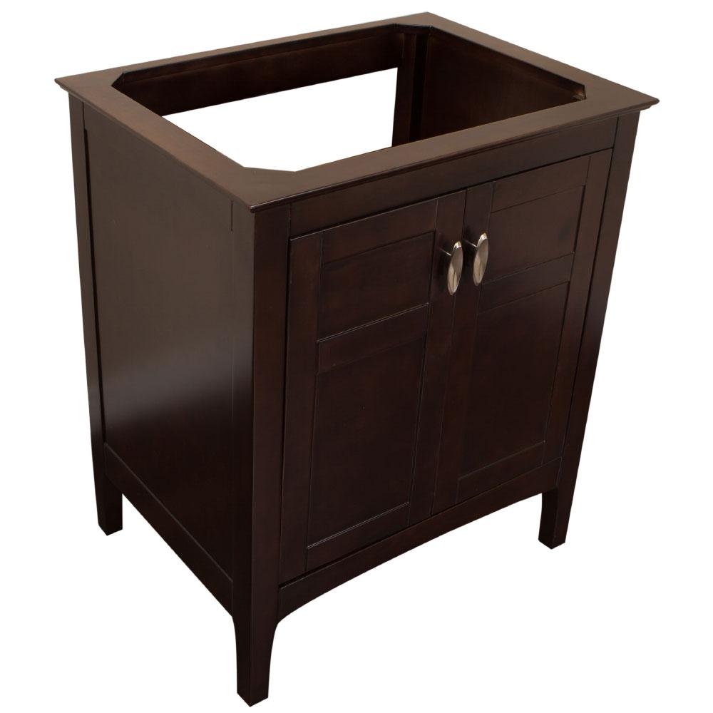 30 Inch Vanities Bellaterra Home Without Tops D Single Bath Vanity Cabinet Only In