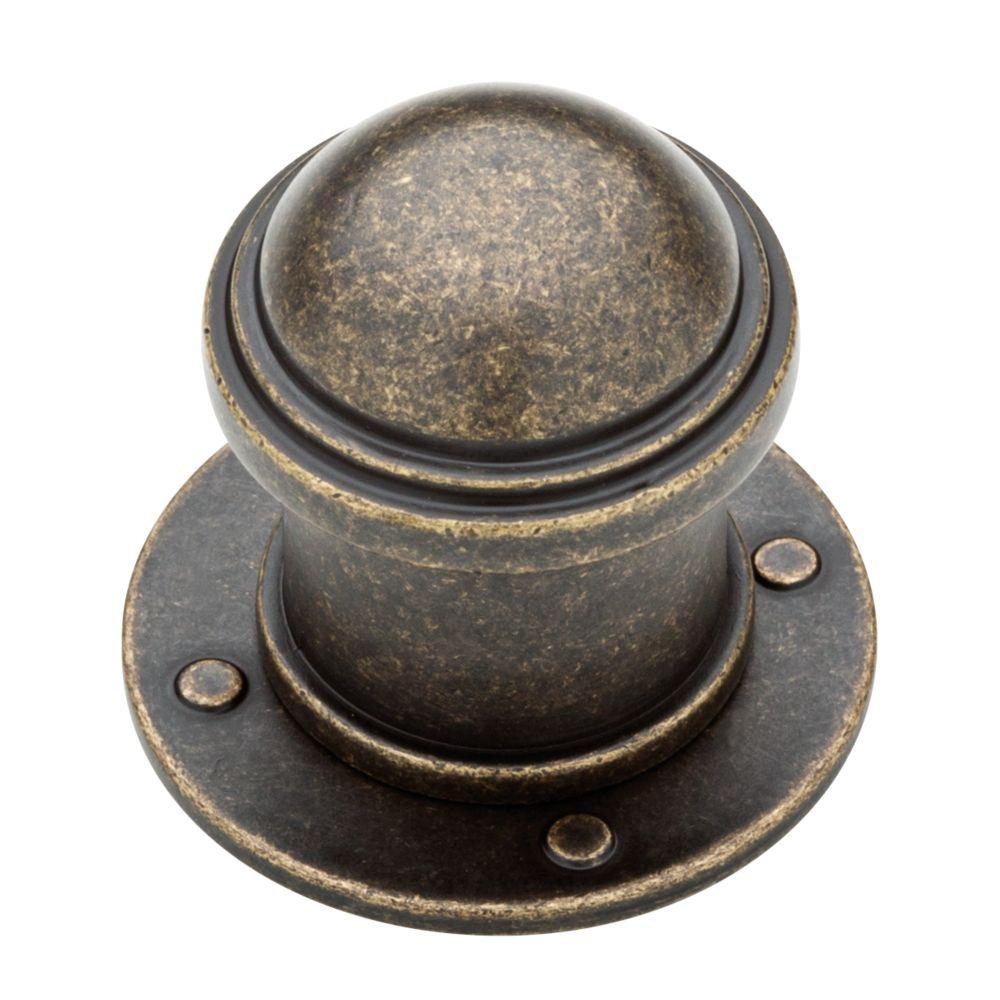 Liberty Industrial 1 1 2 In 38mm Burnished Antique Brass Round