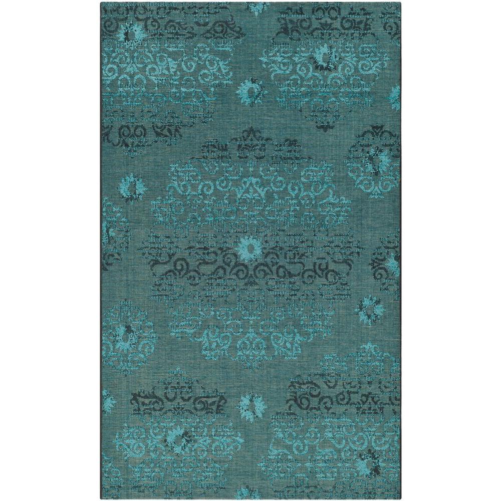 Safavieh Palazzo Black Turquoise 5 Ft X 8 Area Rug Pal129 56c4 Safavieh Palazzo Black Turquoise 5 Ft X 8 Area Rug