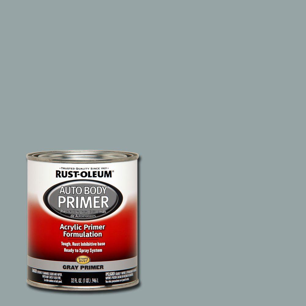 RustOleum Automotive 1 qt. Auto Body Primer Gray Paint253499 The