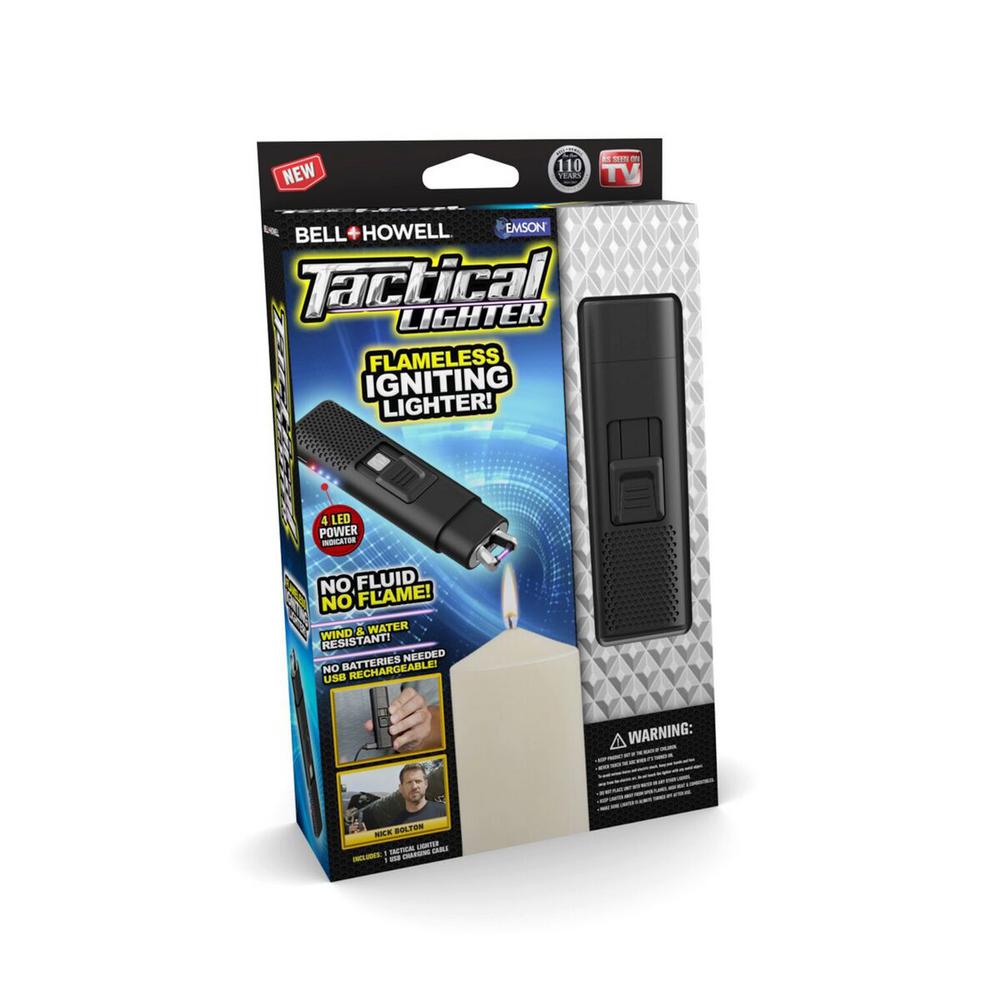 Bell + Howell Tactical Lighter Flameless Igniting Lighter1839 The