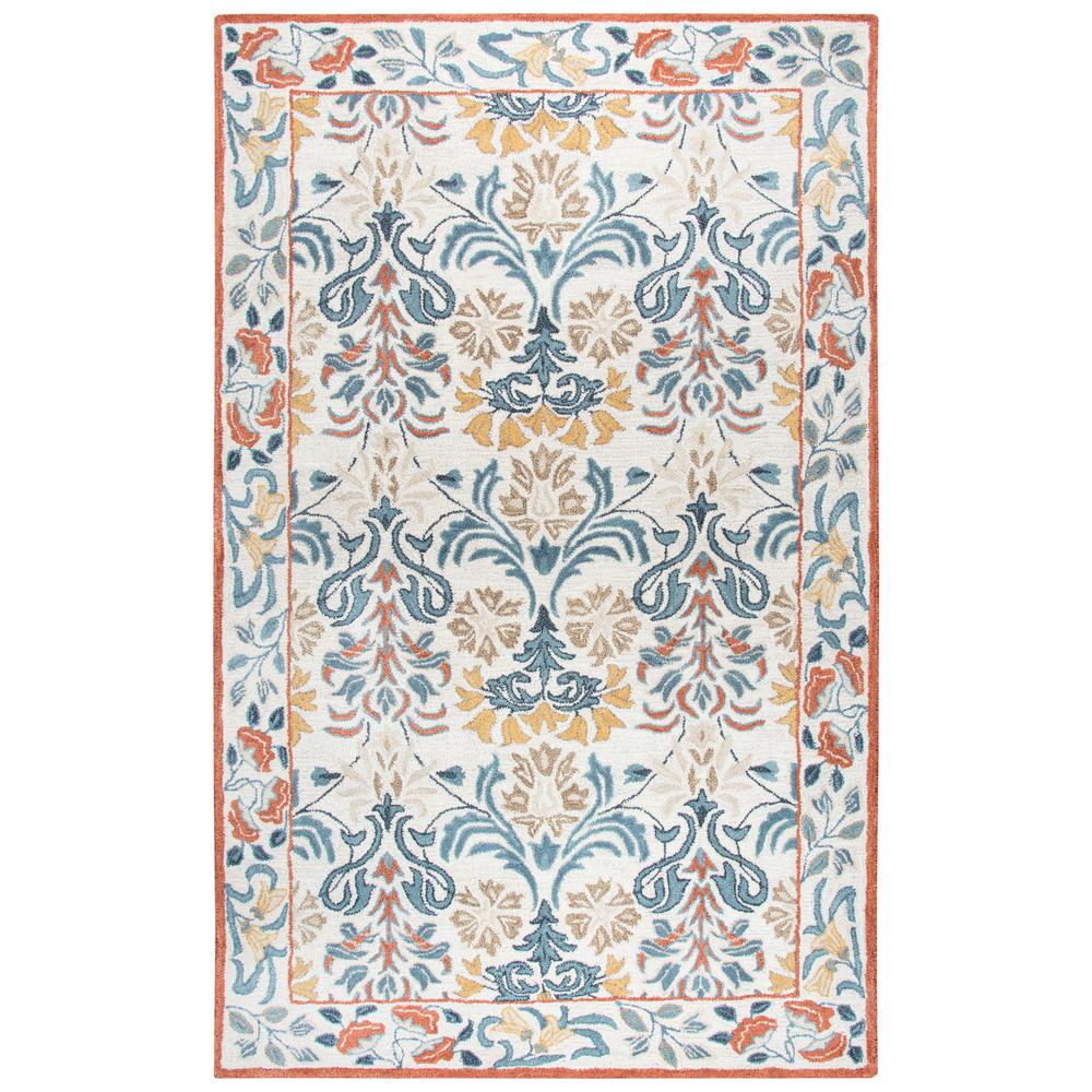 Lavine Multicolor 9 Ft X 12 Hand Tufted Wool Area Rug