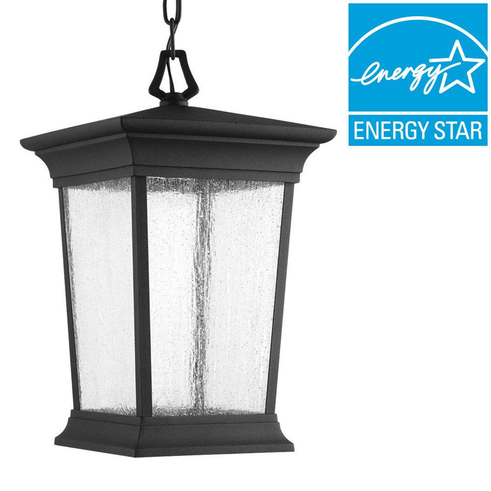 Progress Lighting Arrive Collection 1Light Outdoor Black Integrated