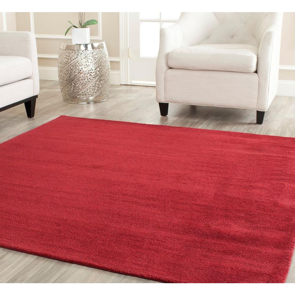 Safavieh Himalaya Red 8 ft. x 8 ft. Square Area RugHIM610G8SQ The Home Depot