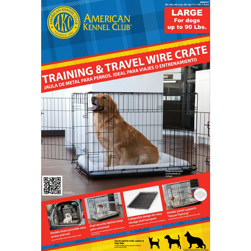 kennel club crate training