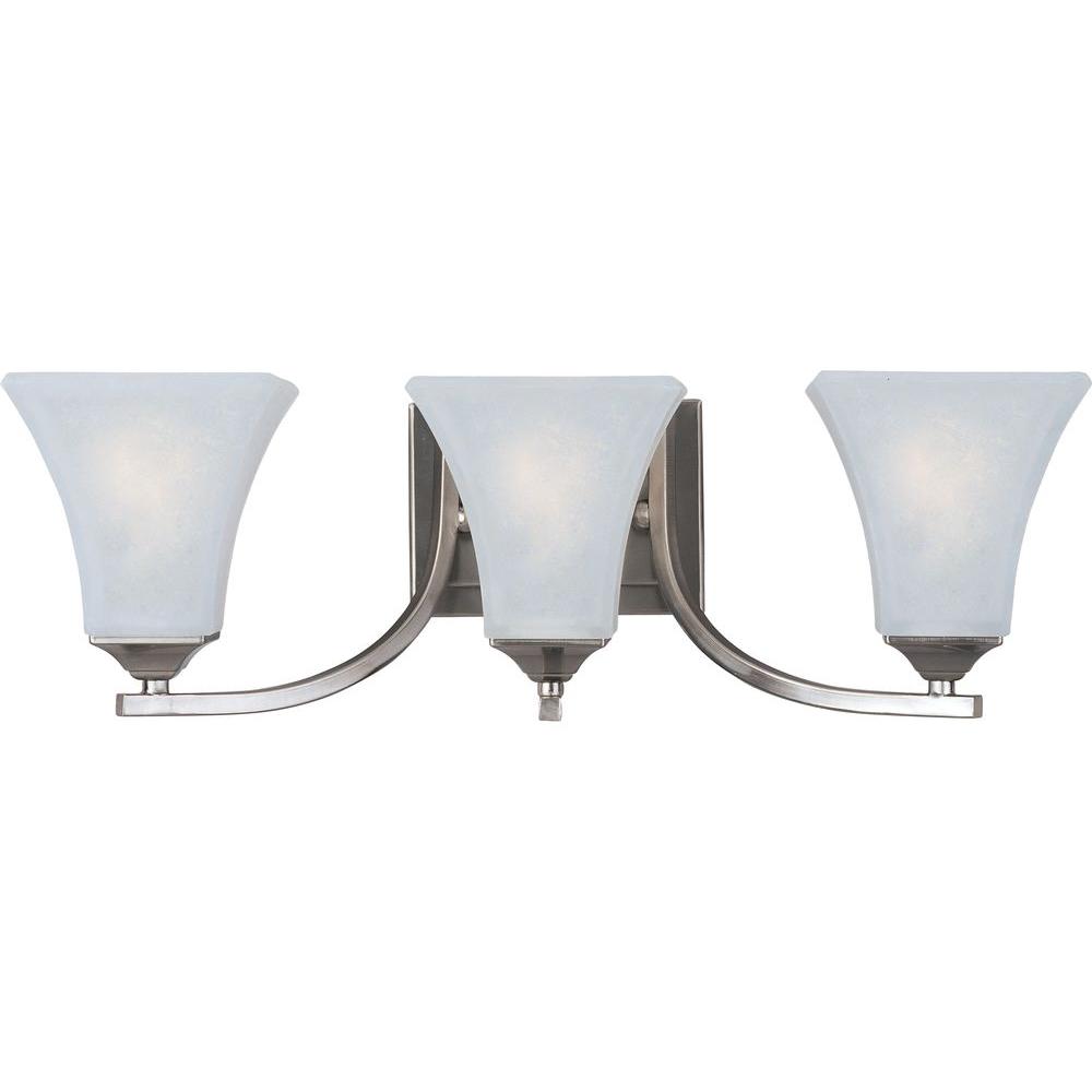 Maxim Lighting Aurora EE Satin Nickel Bath Vanity Light83100FTSN The