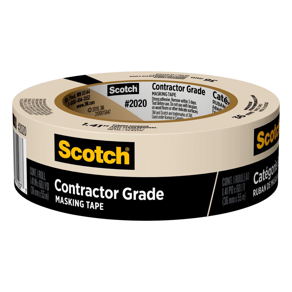 3m 201 general use masking tape 1 inch x 60 yards natural 3m 201 general use masking tape 1 inch x 60 yards natural