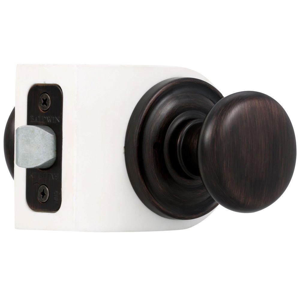 Baldwin Reserve Round Bronze Bed/Bath Door Knob with